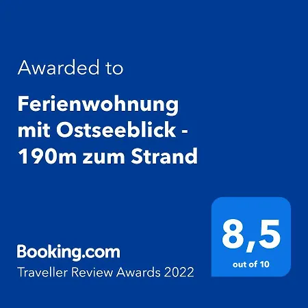 Apartment Mit Ostseeblick - 190m Zum Karlshagen